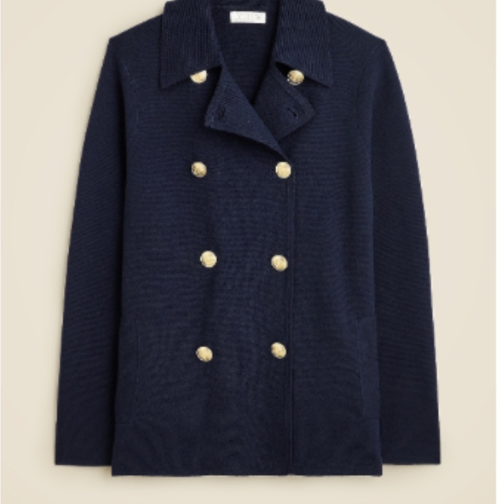 J Crew Double-Breasted Sweater